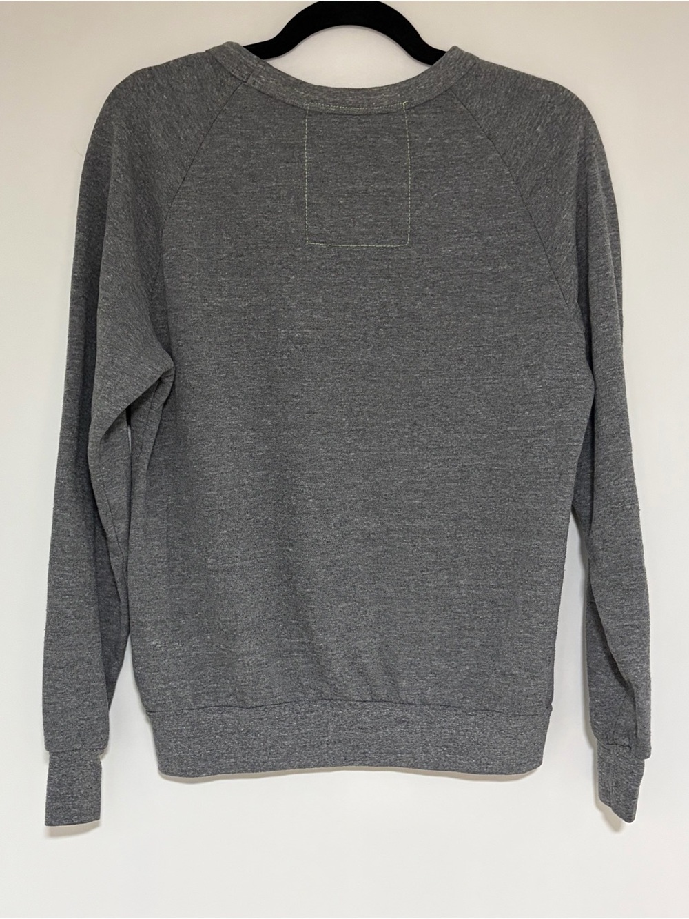 Aviator Nation Bolt Fade Relaxed Crew Sweatshirt Heather Gray Size XS - Picture 3 of 9